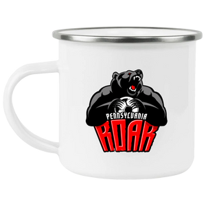 Pennsylvania Roar Camping Mug 12oz Enamel MISL Soccer Pennsylvania Roar Camping Mug 12oz Enamel MISL Soccer