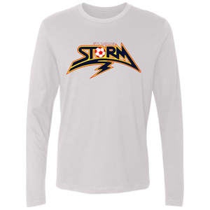 St. Louis Storm Long Sleeve Shirt MISL Soccer color White St. Louis Storm Long Sleeve Shirt MISL Soccer color White