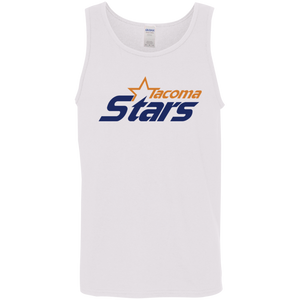 Tacoma Stars Tank Top Classic MISL Soccer color White Tacoma Stars Tank Top Classic MISL Soccer color White