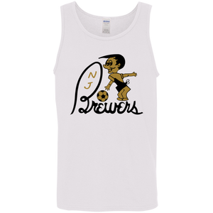 New Jersey Brewers Tank Top Classic ASL Soccer color White New Jersey Brewers Tank Top Classic ASL Soccer color White