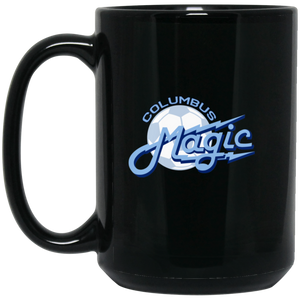 Columbus Magic Mug 15 oz. Black Glossy Ceramic ASL Soccer Columbus Magic Mug 15 oz. Black Glossy Ceramic ASL Soccer