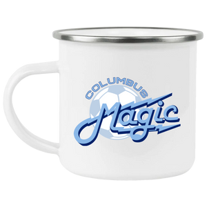 Columbus Magic Camping Mug 12oz Enamel ASL Soccer Columbus Magic Camping Mug 12oz Enamel ASL Soccer