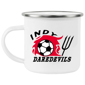 Indianapolis Daredevils Camping Mug 12oz Enamel ASL Soccer Indianapolis Daredevils Camping Mug 12oz Enamel ASL Soccer