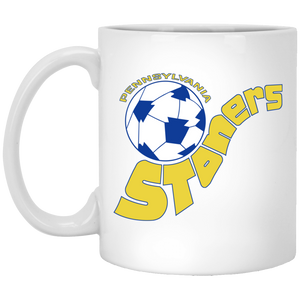 Pennsylvania Stoners Mug 11 oz. White Glossy Ceramic ASL Soccer Pennsylvania Stoners Mug 11 oz. White Glossy Ceramic ASL Soccer