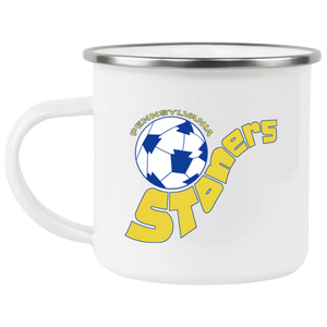 Pennsylvania Stoners Camping Mug 12 oz. Enamel ASL Soccer Pennsylvania Stoners Camping Mug 12 oz. Enamel ASL Soccer