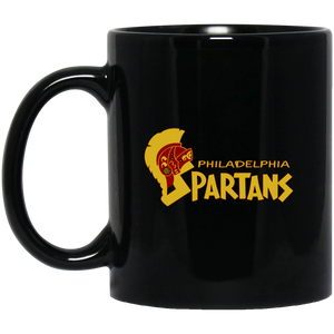 Philadelphia Spartans Mug 11 oz. Black Glossy Ceramic ASL Soccer Philadelphia Spartans Mug 11 oz. Black Glossy Ceramic ASL Soccer