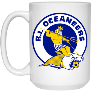 Rhode Island Oceaneers Mug 15 oz. White Glossy Ceramic ASL Soccer Rhode Island Oceaneers Mug 15 oz. White Glossy Ceramic ASL Soccer