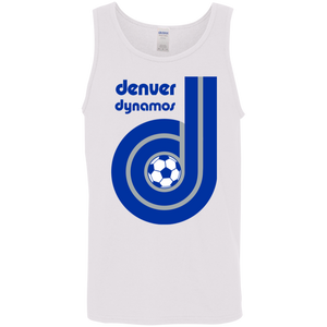 Denver Dynamos Tank Top Classic NASL Soccer color White Denver Dynamos Tank Top Classic NASL Soccer color White