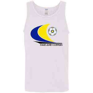Oakland Clippers Tank Top Classic NASL Soccer color White