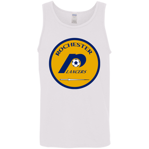 Rochester Lancers Tank Top Classic NASL Soccer color White Rochester Lancers Tank Top Classic NASL Soccer color White