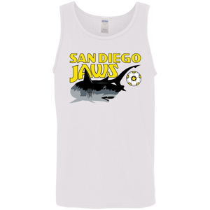 San Diego Jaws Tank Top Classic NASL Soccer color White San Diego Jaws Tank Top Classic NASL Soccer color White
