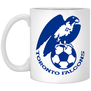 Toronto Falcons Mug 11 oz. Glossy Ceramic NASL Soccer color White Toronto Falcons Mug 11 oz. Glossy Ceramic NASL Soccer color White