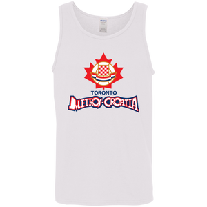 Toronto Metros-Croatia Tank Top Classic NASL Soccer color White Toronto Metros-Croatia Tank Top Classic NASL Soccer color White