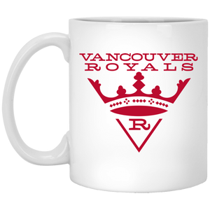 Vancouver Royals Mug 11 oz. Glossy Ceramic NASL Soccer color White Vancouver Royals Mug 11 oz. Glossy Ceramic NASL Soccer color White