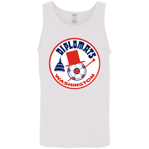 Washington Diplomats Tank Top Classic NASL Soccer color White Washington Diplomats Tank Top Classic NASL Soccer color White