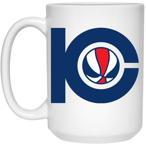 Kentucky Colonels Mug 15 oz. White Glossy Ceramic ABA Basketball Team Kentucky Colonels Mug 15 oz. White Glossy Ceramic ABA Basketball Team