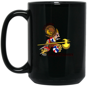San Diego Conquistadors Mug 15 oz. Black Glossy Ceramic ABA Basketball Team San Diego Conquistadors Mug 15 oz. Black Glossy Ceramic ABA Basketball Team
