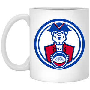 Virginia Squires Mug 11 oz. White Glossy Ceramic ABA Basketball Team Virginia Squires Mug 11 oz. White Glossy Ceramic ABA Basketball Team