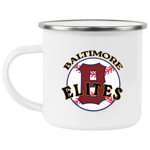Baltimore Elites Camping Mug 12 oz. Enamel Negro Leagues Baseball Team Baltimore Elites Camping Mug 12 oz. Enamel Negro Leagues Baseball Team