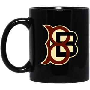 Boston Blues Mug 11 oz. Black Glossy Ceramic Negro Leagues Baseball Team Boston Blues Mug 11 oz. Black Glossy Ceramic Negro Leagues Baseball Team