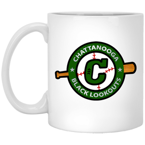 Chattanooga Black Lookouts Mug 11 oz. Ceramic Negro Leagues Baseball Team color White Chattanooga Black Lookouts Mug 11 oz. Ceramic Negro Leagues Baseball Team color White