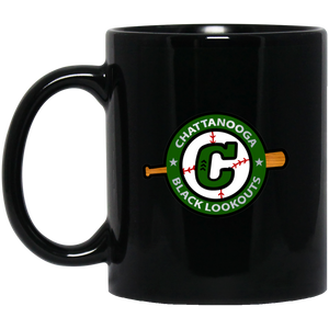 Chattanooga Black Lookouts Mug 11 oz. Black Glossy Ceramic Negro Leagues Baseball Team Chattanooga Black Lookouts Mug 11 oz. Black Glossy Ceramic Negro Leagues Baseball Team