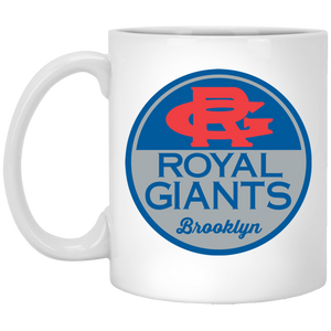 Brooklyn Royal Giants Mug 11 oz. Ceramic Negro Leagues Baseball Team color White Brooklyn Royal Giants Mug 11 oz. Ceramic Negro Leagues Baseball Team color White