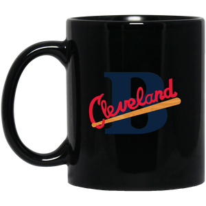 Cleveland Buckeyes Mug 11 oz. Black Glossy Ceramic Negro Leagues Baseball Team Cleveland Buckeyes Mug 11 oz. Black Glossy Ceramic Negro Leagues Baseball Team