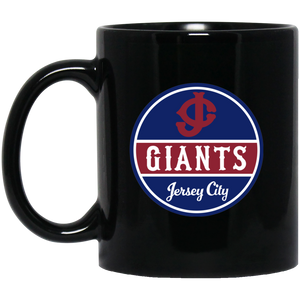 Jersey City Giants Mug 11 oz. Black Glossy Ceramic Negro Leagues Baseball Team Jersey City Giants Mug 11 oz. Black Glossy Ceramic Negro Leagues Baseball Team