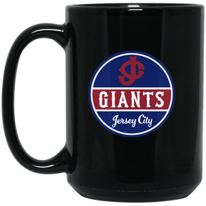 Jersey City Giants Mug 15 oz. Black Glossy Ceramic Negro Leagues Baseball Team Jersey City Giants Mug 15 oz. Black Glossy Ceramic Negro Leagues Baseball Team