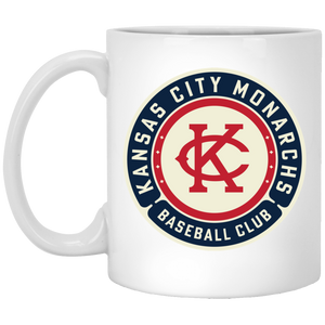 Kansas City Monarchs Mug 11 oz. Ceramic Negro Leagues Baseball color White Kansas City Monarchs Mug 11 oz. Ceramic Negro Leagues Baseball color White