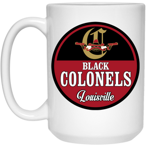 Louisville Black Colonels Large Drink Mug 15 oz. Negro Leagues Baseball Team color White Louisville Black Colonels Large Drink Mug 15 oz. Negro Leagues Baseball Team color White