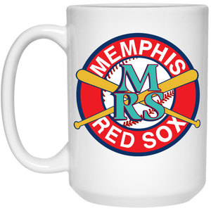 Memphis Red Sox Large Drink Mug 15 oz. Negro Leagues Baseball Team color White Memphis Red Sox Large Drink Mug 15 oz. Negro Leagues Baseball Team color White