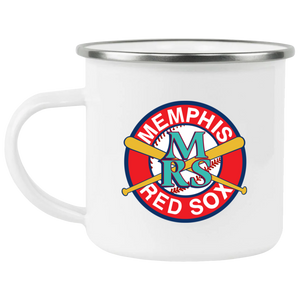 Memphis Red Sox Camping Mug 12 oz. Enamel A1 Negro Leagues Baseball Team Memphis Red Sox Camping Mug 12 oz. Enamel A1 Negro Leagues Baseball Team