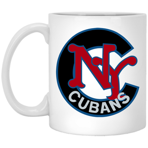 New York Cubans Mug 11 oz. Ceramic Negro Leagues Baseball color White New York Cubans Mug 11 oz. Ceramic Negro Leagues Baseball color White