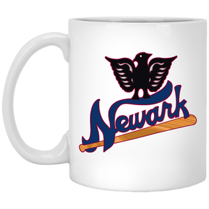 Newark Eagles Mug 11 oz. Glossy Ceramic Negro Leagues Baseball Team color White Newark Eagles Mug 11 oz. Glossy Ceramic Negro Leagues Baseball Team color White