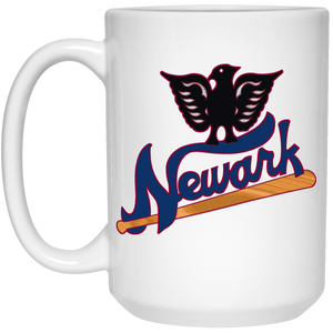Newark Eagles Large Mug 15 oz. Negro Leagues Baseball Team color White Newark Eagles Large Mug 15 oz. Negro Leagues Baseball Team color White