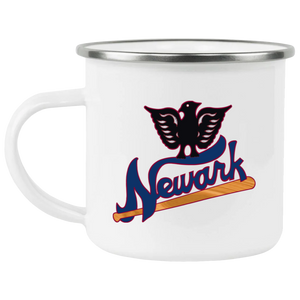Newark Eagles Camping Mug 12 oz. Enamel Negro Leagues Baseball Team Newark Eagles Camping Mug 12 oz. Enamel Negro Leagues Baseball Team