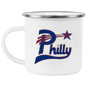 Philadelphia Stars Camping Mug 12 oz. Enamel Negro Leagues Baseball Team Philadelphia Stars Camping Mug 12 oz. Enamel Negro Leagues Baseball Team