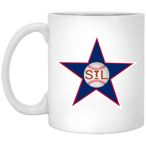 St. Louis Stars Mug 11 oz. Ceramic Negro Leagues Baseball Team color White St. Louis Stars Mug 11 oz. Ceramic Negro Leagues Baseball Team color White