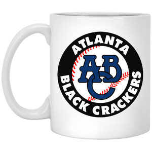 Atlanta Black Crackers Mug 11 oz. Ceramic Negro Leagues Baseball Team color White Atlanta Black Crackers Mug 11 oz. Ceramic Negro Leagues Baseball Team color White