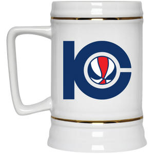 Kentucky Colonels ABA Ceramic Beer Stein 22 oz. | American Basketball Association Team color White Kentucky Colonels ABA Ceramic Beer Stein 22 oz. | American Basketball Association Team color White