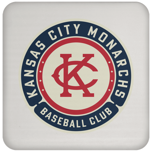 Kansas City Monarchs Negro Leagues Baseball Drink Coaster color White Kansas City Monarchs Negro Leagues Baseball Drink Coaster color White