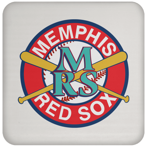Memphis Red Sox Negro Leagues Baseball Drink Coaster color White Memphis Red Sox Negro Leagues Baseball Drink Coaster color White