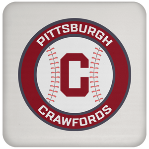 Pittsburgh Crawfords Negro Leagues Baseball Drink Coaster color White Pittsburgh Crawfords Negro Leagues Baseball Drink Coaster color White