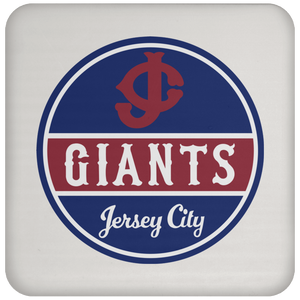 Jersey City Giants Negro Baseball League Drink Coaster color White Jersey City Giants Negro Baseball League Drink Coaster color White