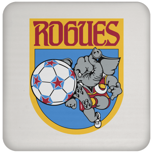 Memphis Rogues NASL Soccer Team Drink Coaster Pad color White Memphis Rogues NASL Soccer Team Drink Coaster Pad color White