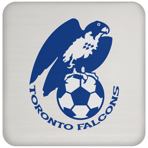 Toronto Falcons NASL Soccer Team Drink Coaster Pad color White Toronto Falcons NASL Soccer Team Drink Coaster Pad color White