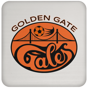 Golden Gate Gale Drink Coaster Table Pad ASL Soccer Team color White Golden Gate Gale Drink Coaster Table Pad ASL Soccer Team color White