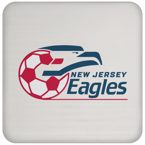 New Jersey Eagles Drink Coaster Table Pad ASL Soccer Team color White New Jersey Eagles Drink Coaster Table Pad ASL Soccer Team color White
